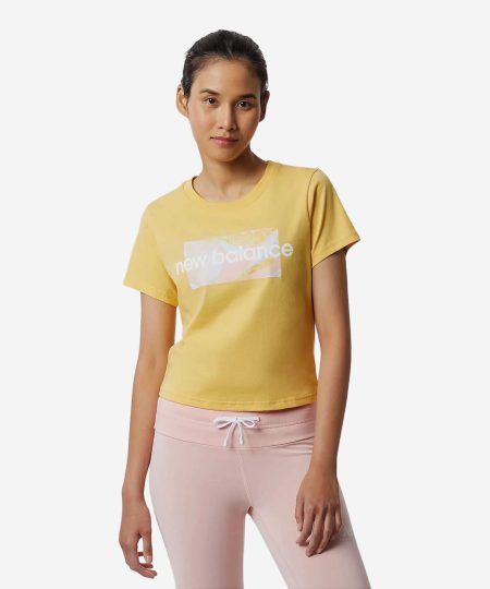 New Balance Athletics Mystic Minerals T-Shirt Yellow