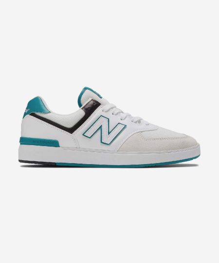 New Balance 574 - White Teal