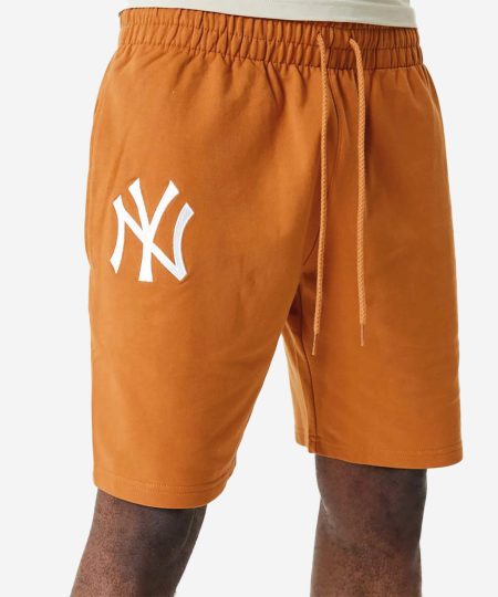 New Era Essentials NY Yankees Shorts - Orange