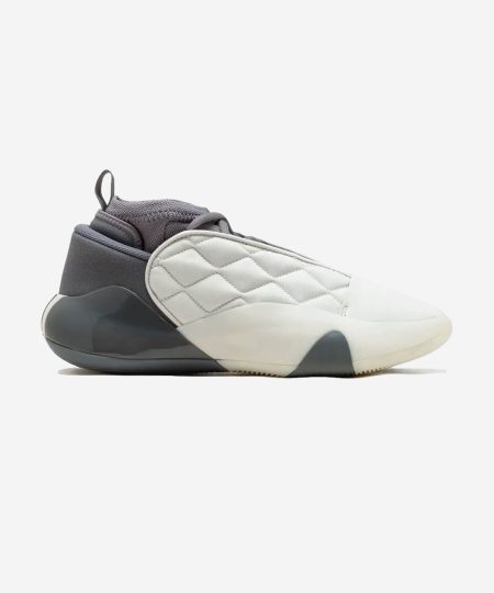 sapatilhas de basquetebol Adidas harden vol 7 orbit grey cor cinzento e off-white referência ie9257