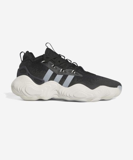 sapatilhas de basquetebol Adidas Trae Young 3 core black cor preto e branco ie9362