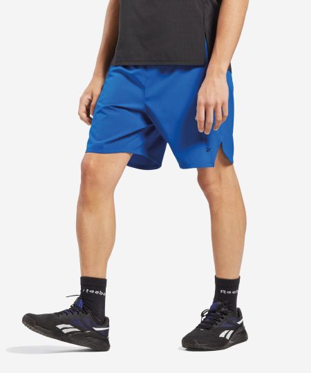 calções de treino reeebok ts speed azuis hs5936