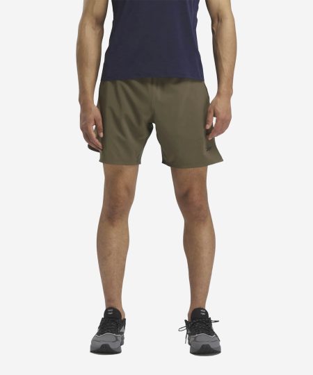 calções de treino reeebok ts strengh verdes escuros 100070843