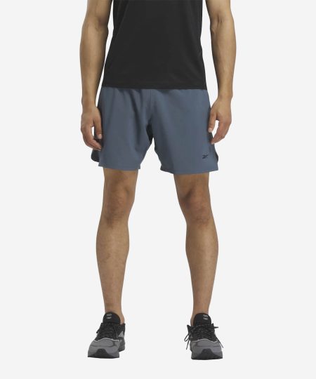 calções de treino reeebok ts strengh cinzento azul 100070841