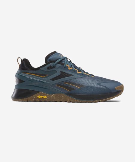 sapatilhas crossfit fitness reebok nano x3 adventure homem hoops blue cor azul escuro 100033318