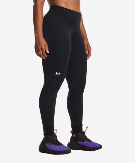 leggings femininas da Under Armour cor preto para ginásio e crossfit
