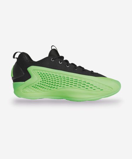 sapatilhas de basquetebol adidas anthony edwards 1 low lucid lime cor verde e preta