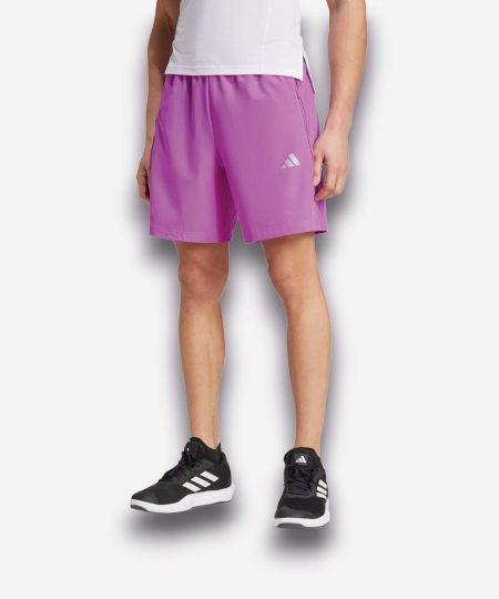 calções adidas treino cor de rosa