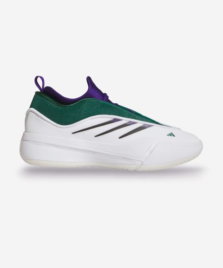 sapatilhas de basquetebol adidas dame 9 milwaukee bucks cor branco e verde